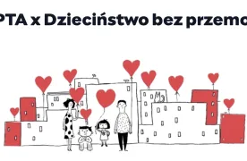 OPTA x Dzieciństwo bez Przemocy baner